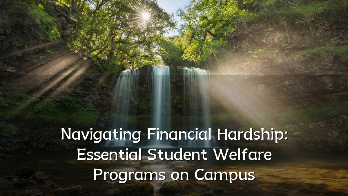 Navigating Financial Hardship: Essential Student Welfare Programs on Campus
