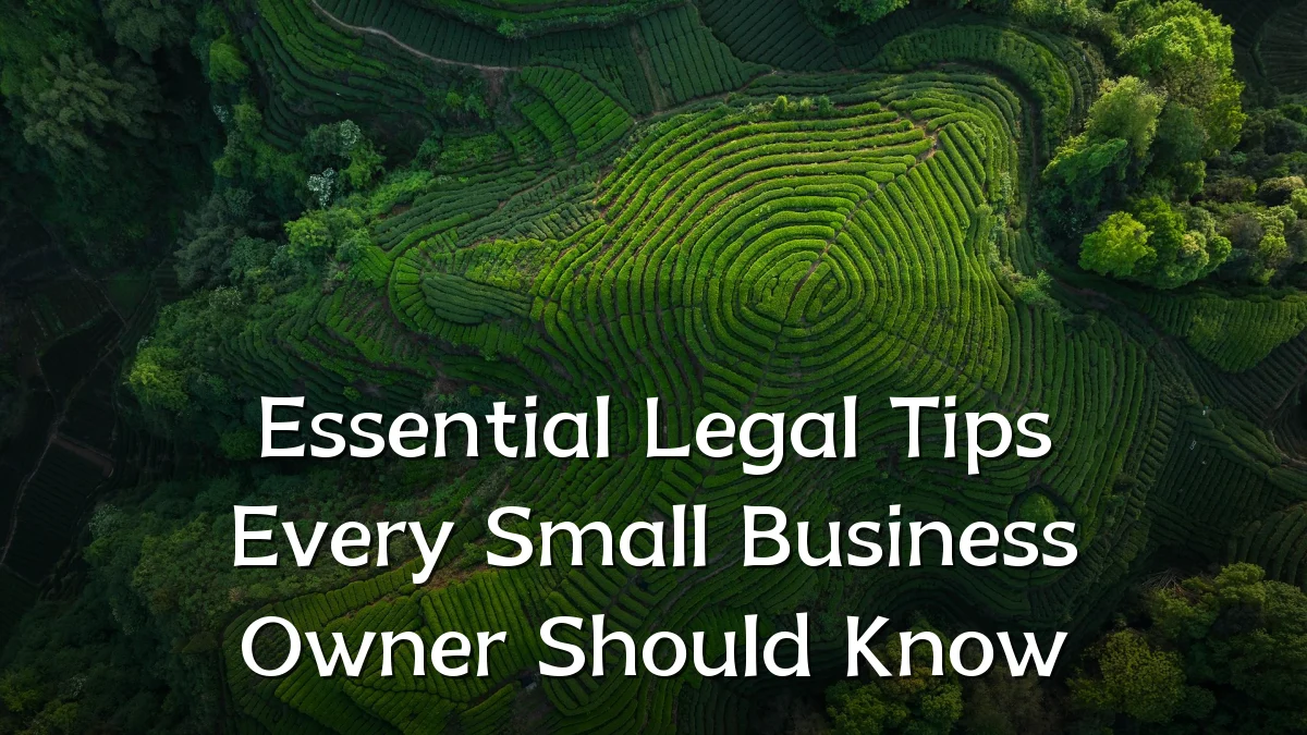 Essential Legal Tips Every Small Business Owner Should Know