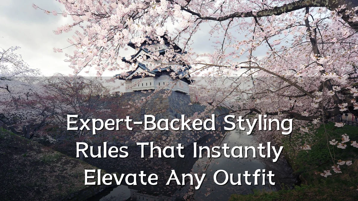 Expert-Backed Styling Rules That Instantly Elevate Any Outfit
