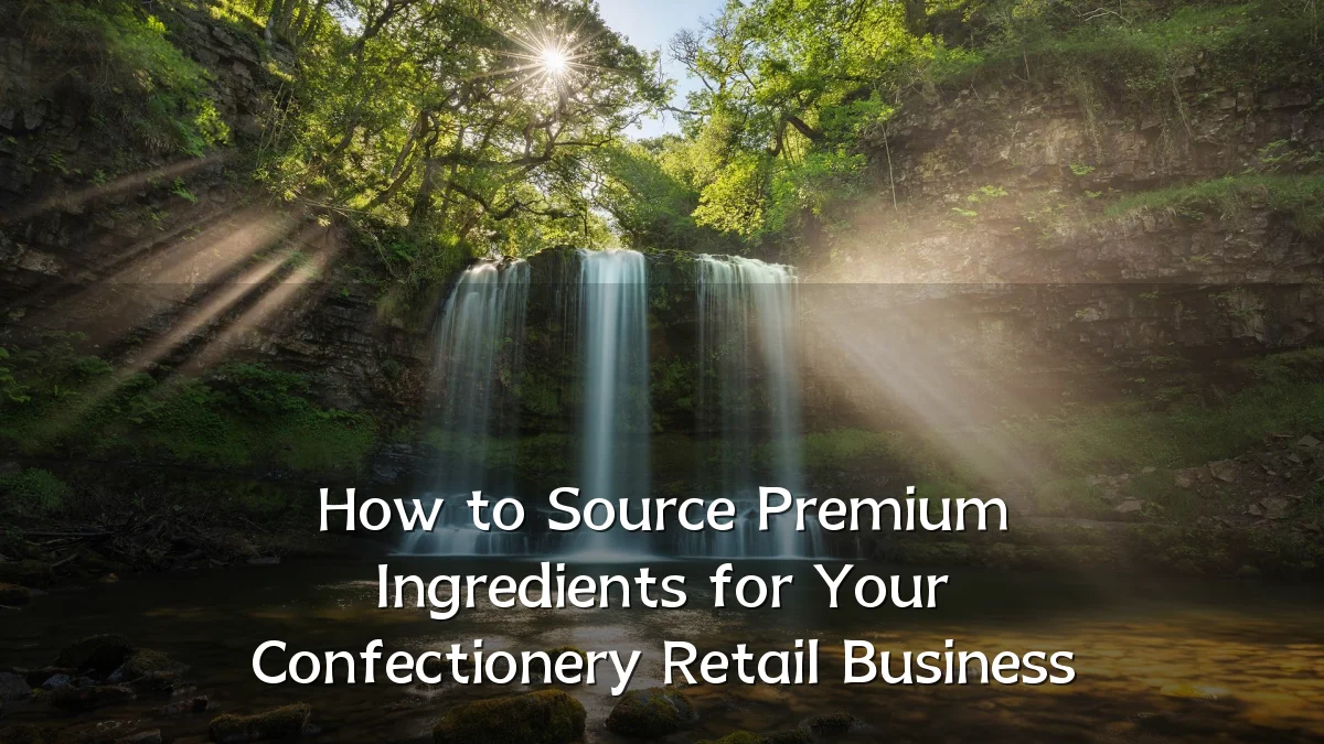 How to Source Premium Ingredients for Your Confectionery Retail Business