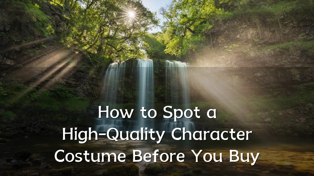 How to Spot a High-Quality Character Costume Before You Buy