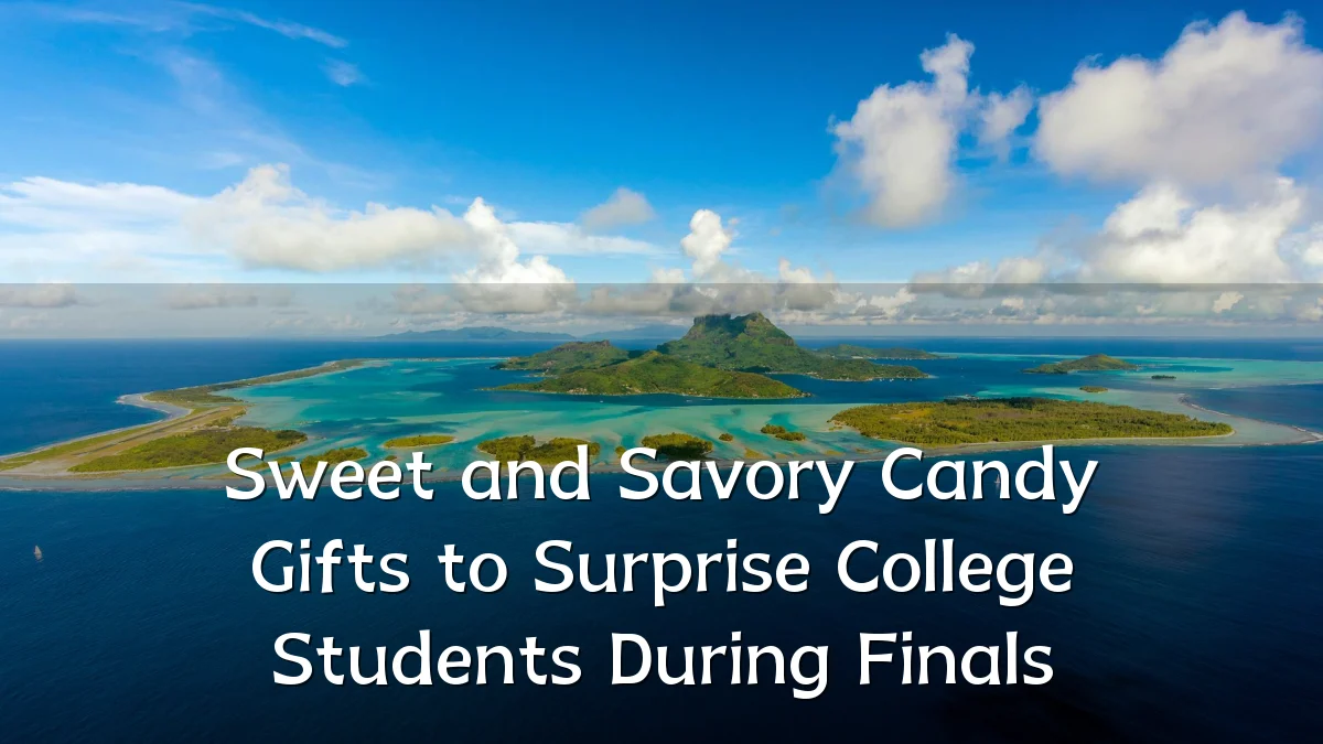 Sweet and Savory Candy Gifts to Surprise College Students During Finals