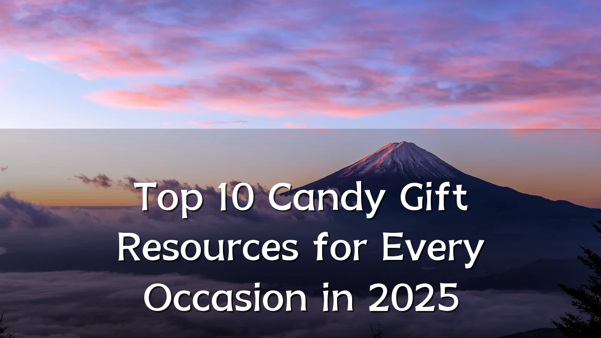 Top 10 Candy Gift Resources for Every Occasion in 2025