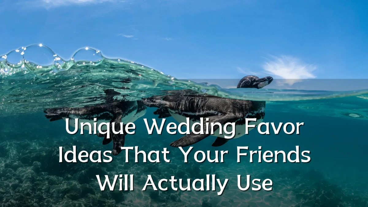 Unique Wedding Favor Ideas That Your Friends Will Actually Use