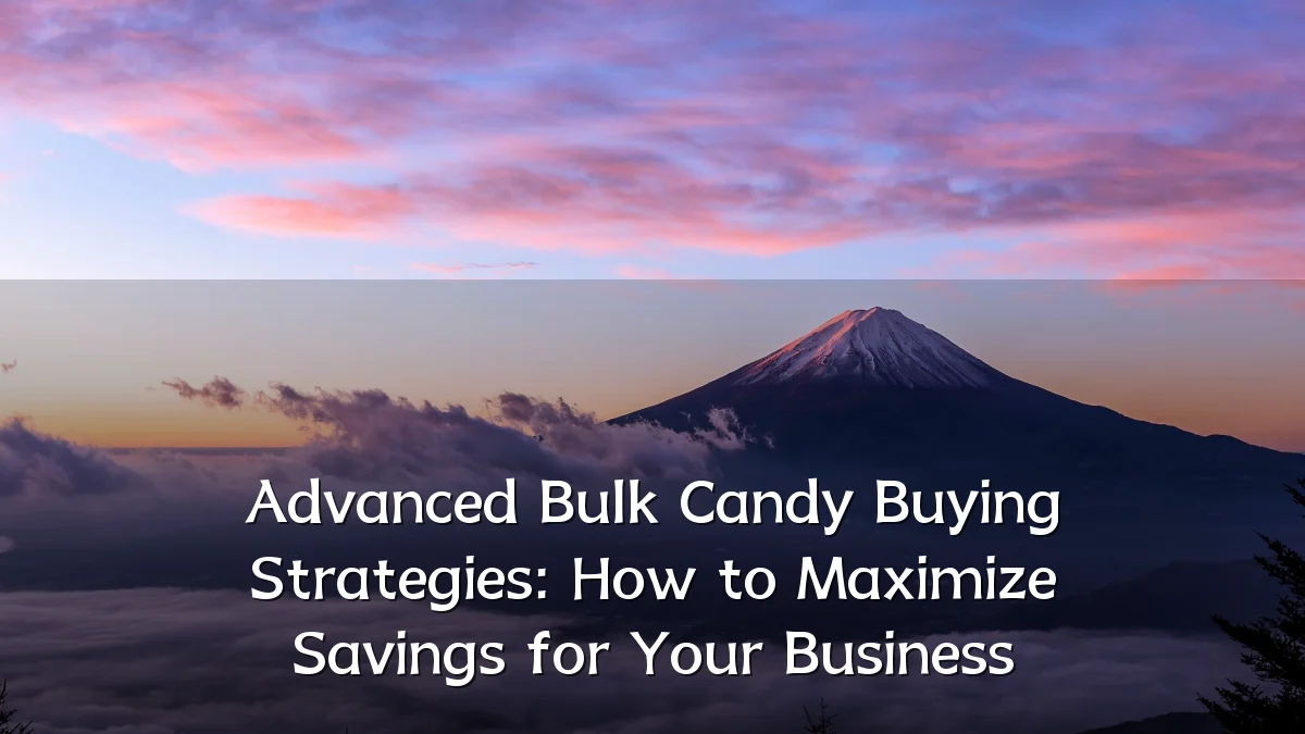Advanced Bulk Candy Buying Strategies: How to Maximize Savings for Your Business