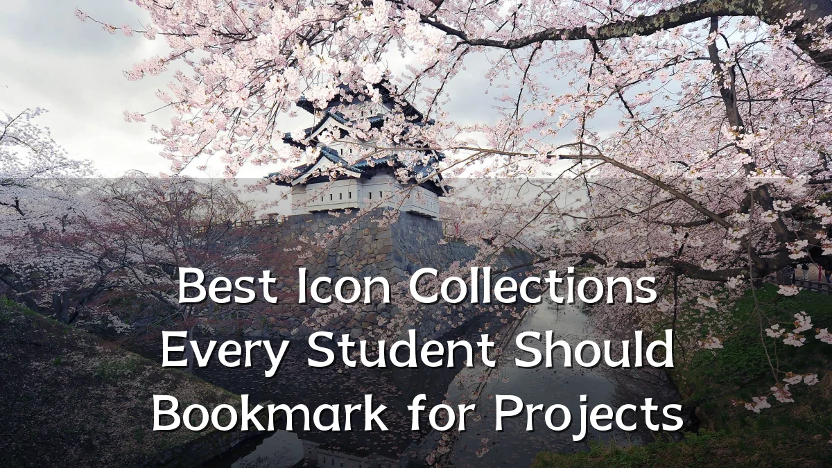 Best Icon Collections Every Student Should Bookmark for Projects