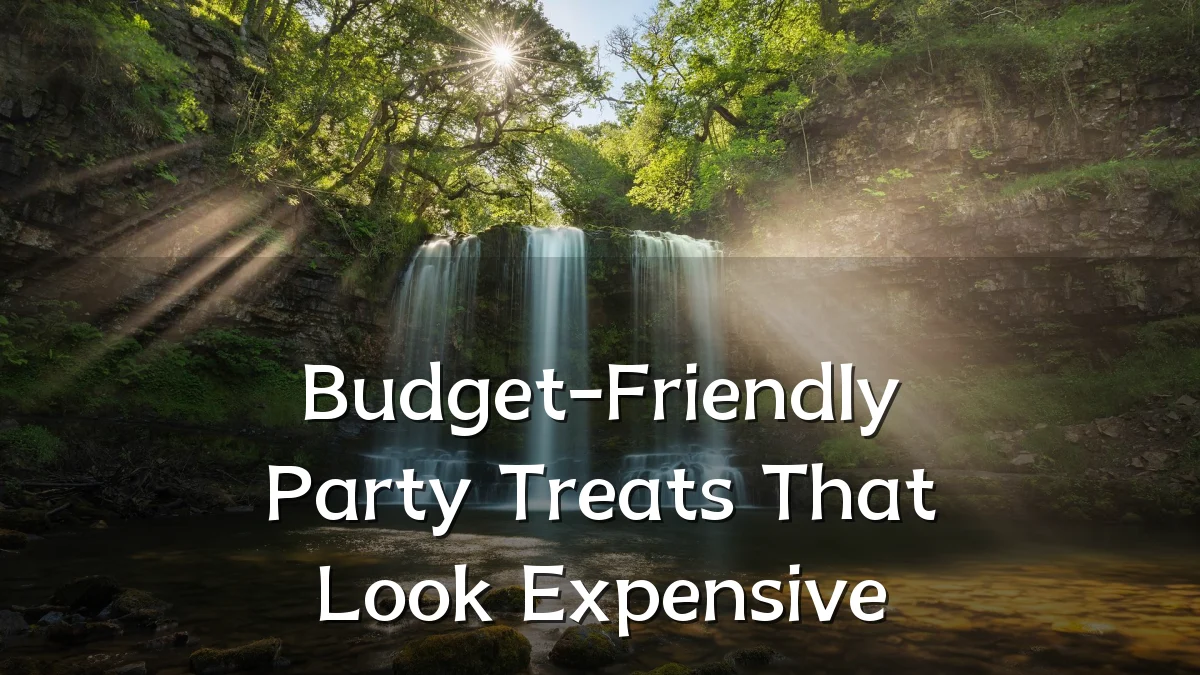 Budget-Friendly Party Treats That Look Expensive