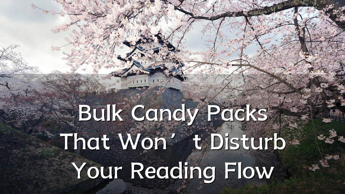 Bulk Candy Packs That Won’t Disturb Your Reading Flow
