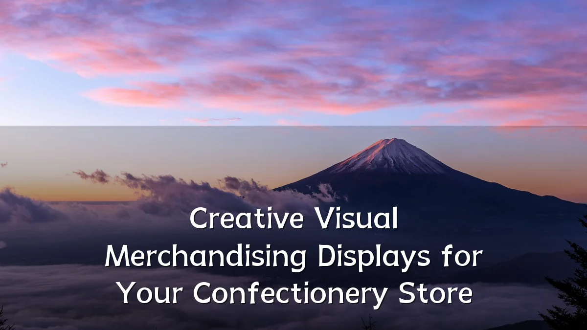 Creative Visual Merchandising Displays for Your Confectionery Store