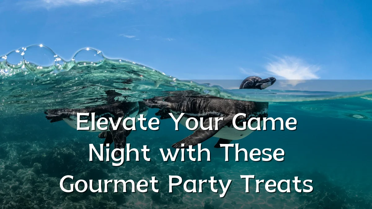 Elevate Your Game Night with These Gourmet Party Treats