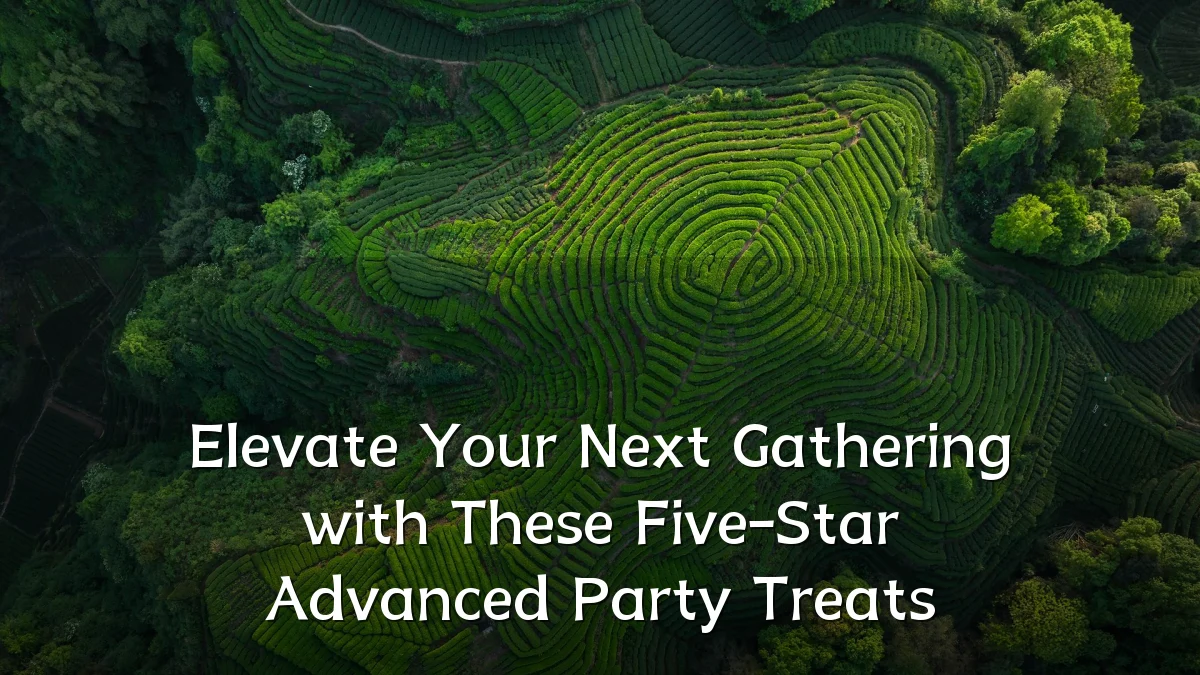 Elevate Your Next Gathering with These Five-Star Advanced Party Treats