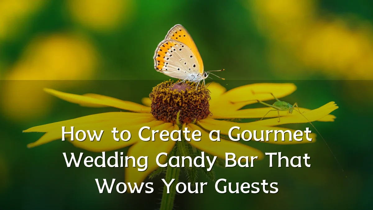 How to Create a Gourmet Wedding Candy Bar That Wows Your Guests