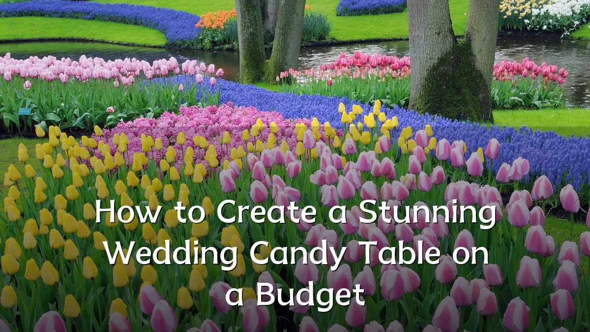 How to Create a Stunning Wedding Candy Table on a Budget
