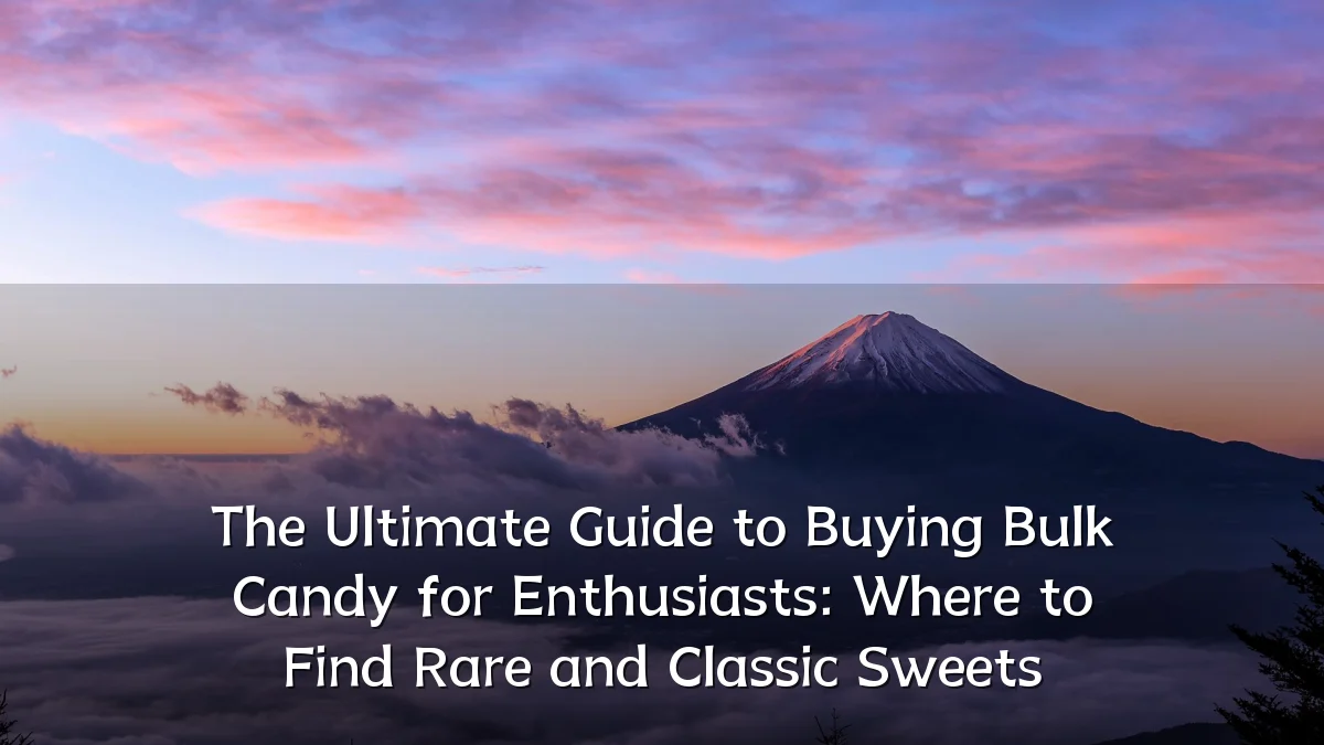 The Ultimate Guide to Buying Bulk Candy for Enthusiasts: Where to Find Rare and Classic Sweets