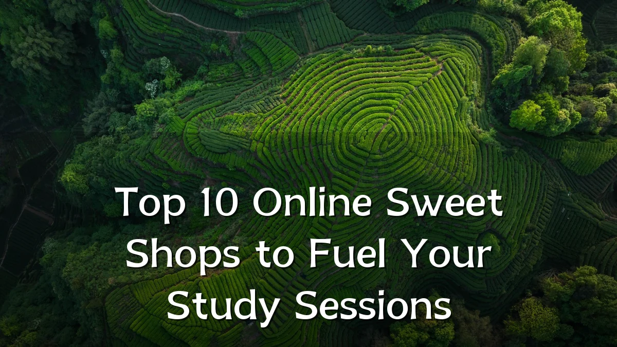 Top 10 Online Sweet Shops to Fuel Your Study Sessions