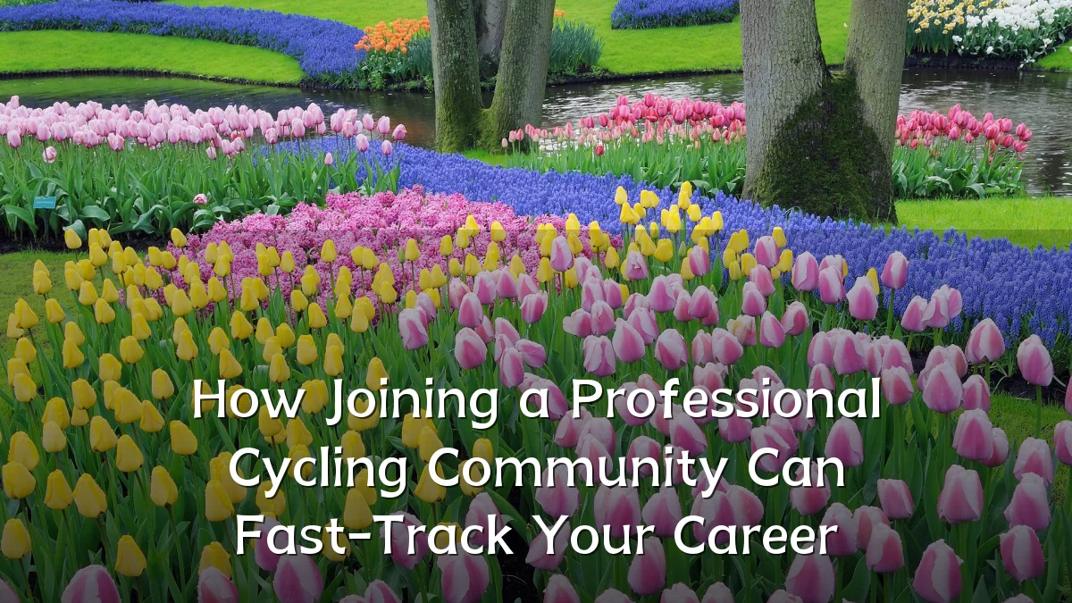 How Joining a Professional Cycling Community Can Fast-Track Your Career